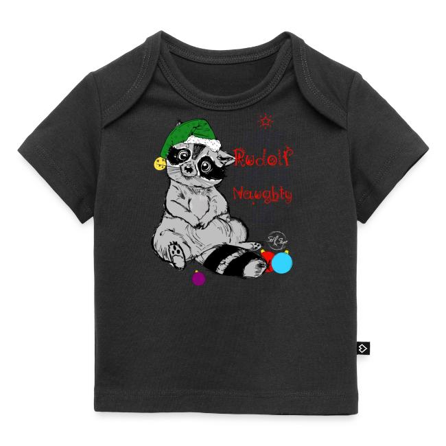 Lustiger Waschbär mit Spruch 2