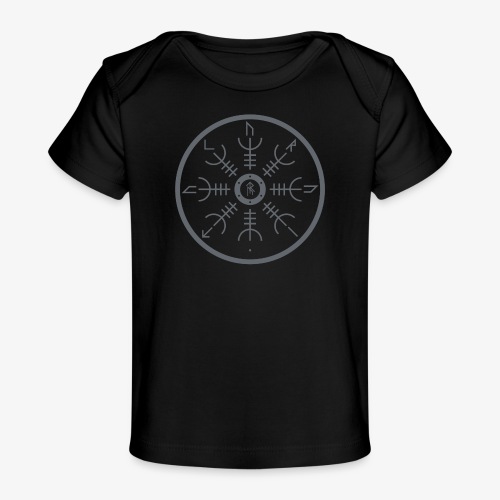 Schild Tucurui (Grau 1) - Baby Bio-T-Shirt