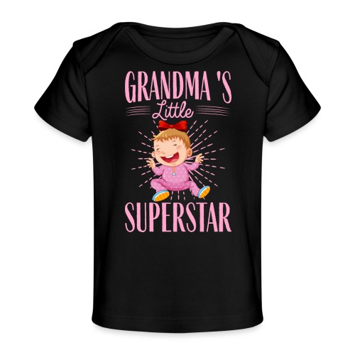 Grandma's little Superstar - Baby Bio-T-Shirt