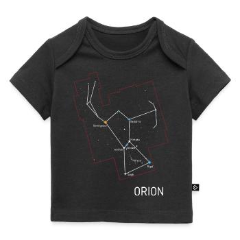 Constellation d'Orion - T-shirt Premium bébé bio - noir - Devant
