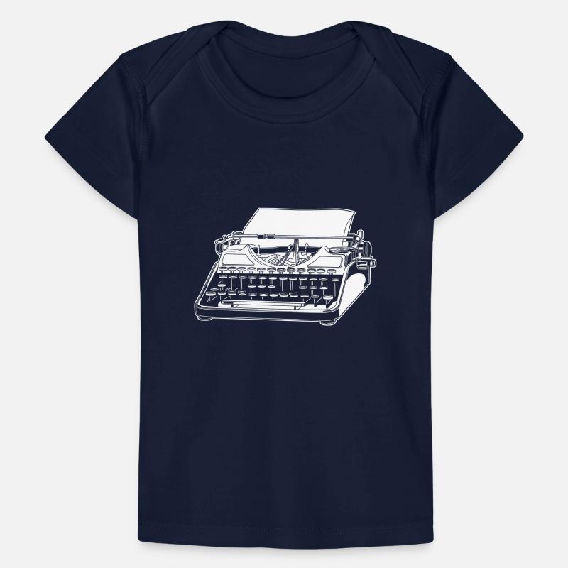 Machine à écrire T-shirt Premium bébé bio
