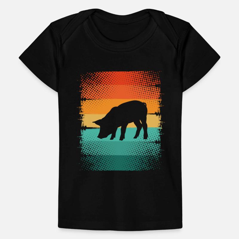 Cochon T-shirt Premium bébé bio