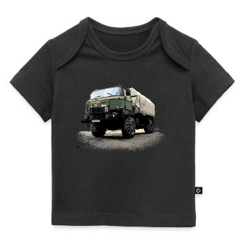 IFA | L60 | DDR | LKW - Baby Premium Organic T-Shirt - Schwarz - Vorne