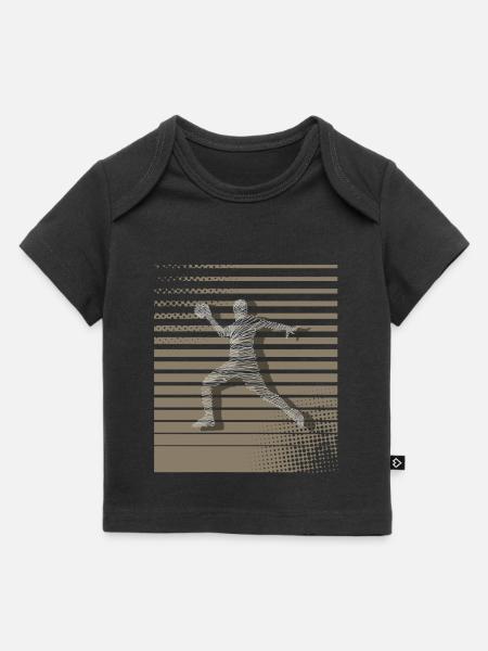 Handball Handballer - Baby Premium Organic T-Shirt - Schwarz