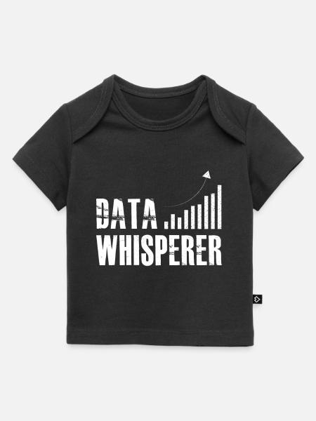 Data Whisperer Science Analyst Software Engineer - Baby Premium Organic T-Shirt - Schwarz