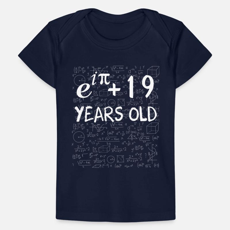 18th birthday 18 years old Euler Identity math Baby Premium Organic T-shirt