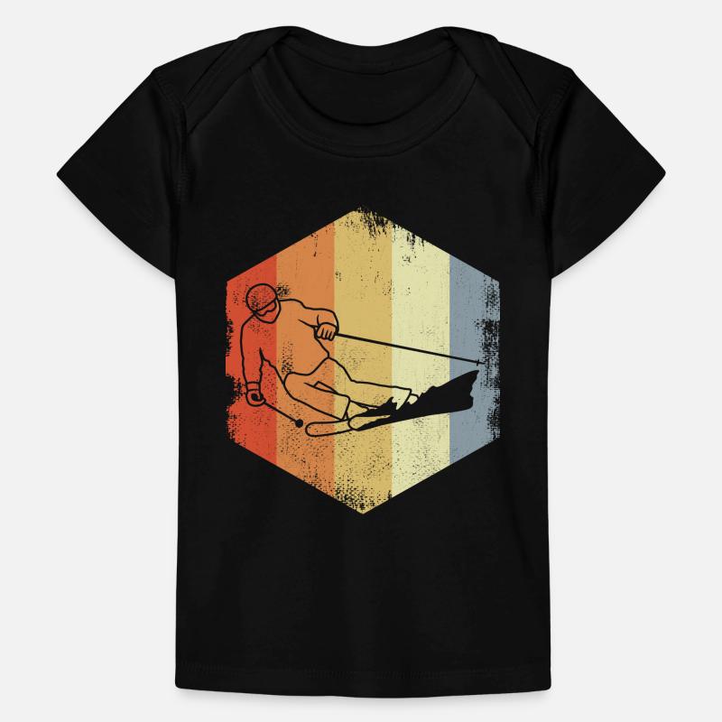 Skiing Baby Premium Organic T-shirt
