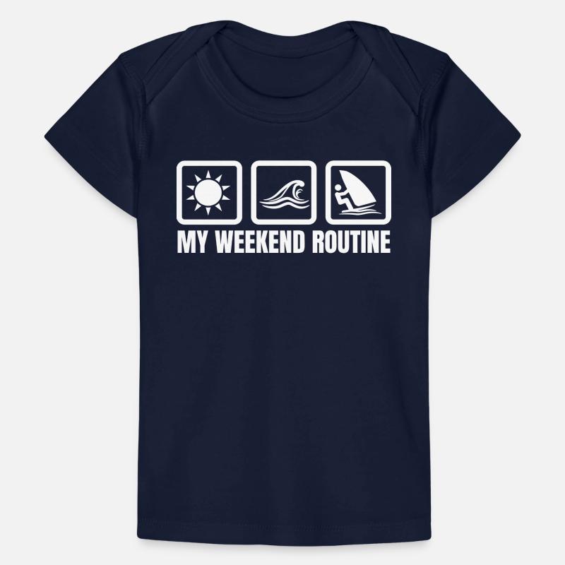 Ma routine du week-end T-shirt Premium bébé bio