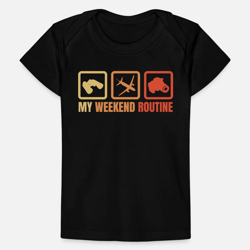 Meine Wochenendroutine Baby Premium Organic T-Shirt