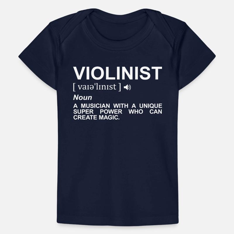 Dictionnaire du violoniste T-shirt Premium bébé bio