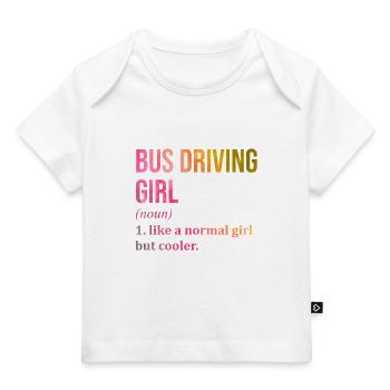 Bus Driver - Baby Premium Organic T-shirt - dark navy - Front