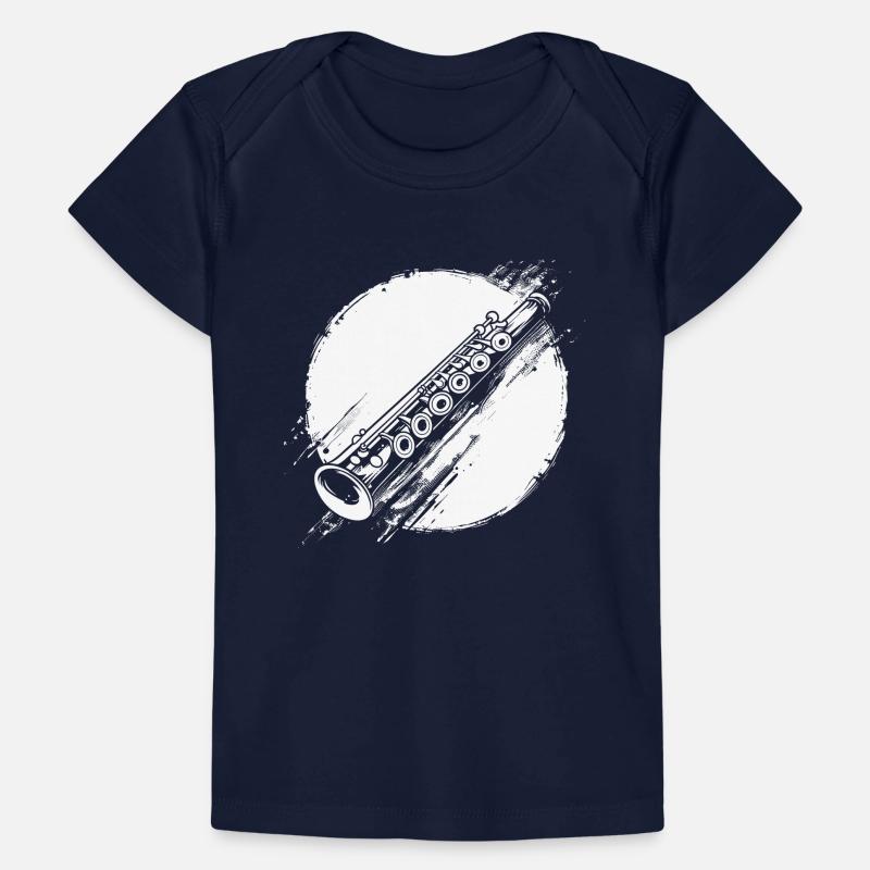 Flûte graphique T-shirt Premium bébé bio