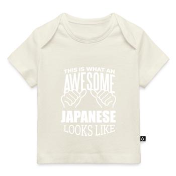 Japan - Baby Premium Organic T-shirt - dark navy - Front