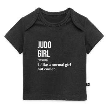 Judo Judo - T-shirt Premium bébé bio - noir - Devant