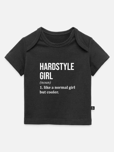 Hardstyle Hardstyle Hardstyle - Baby Premium Organic T-Shirt - Schwarz