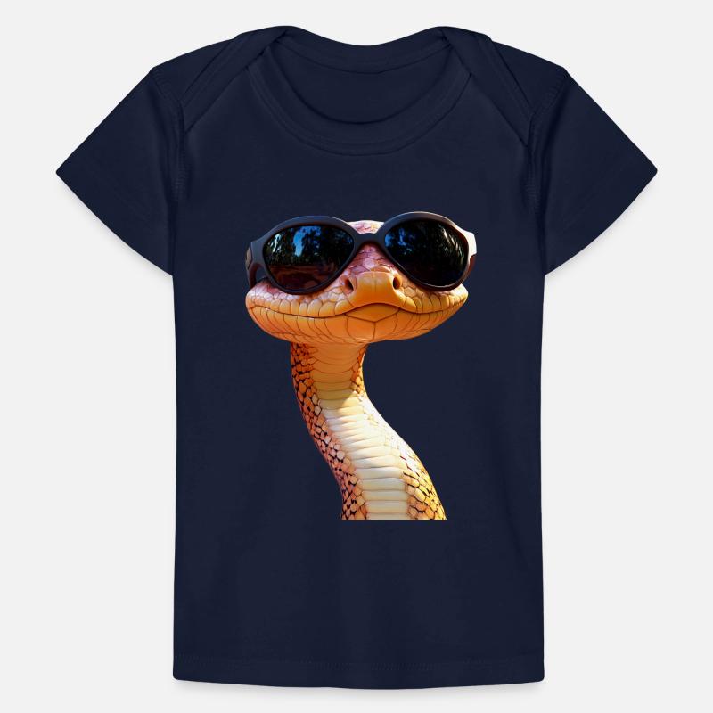 Schlange Python Kobra Mamba Klapperschlange Snake Baby Premium Organic T-Shirt