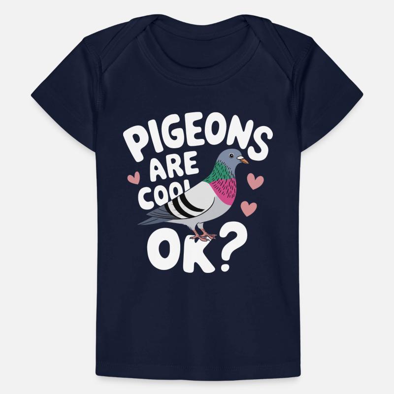 Taube Tauben Tier Vogel Baby Premium Organic T-Shirt