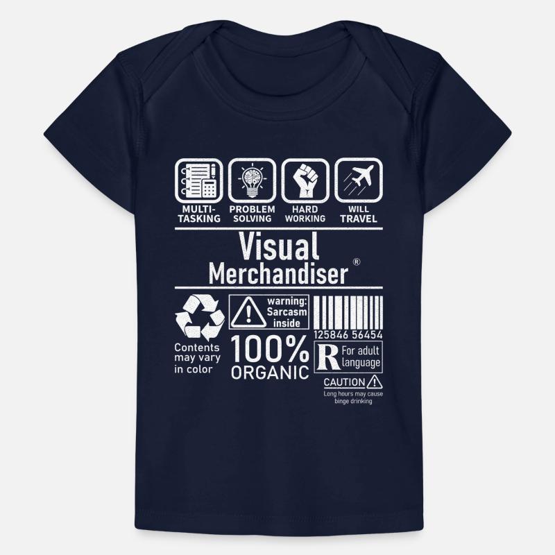 Visual Merchandiser résolution de problèmes multitâches T-shirt Premium bébé bio