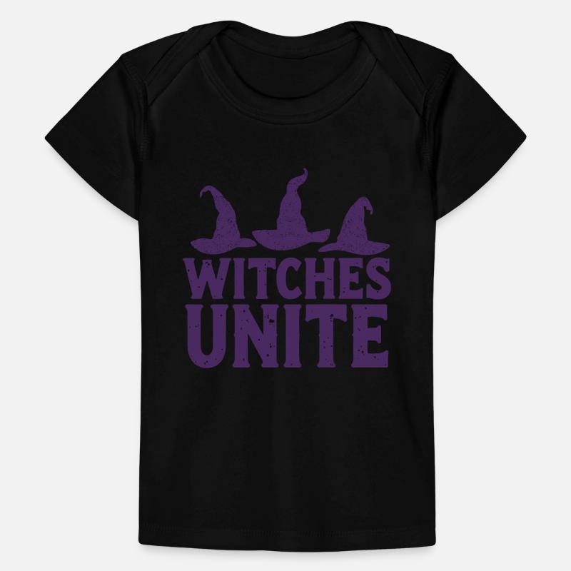 Witches Unite – Witch Hat Saying Baby Premium Organic T-shirt