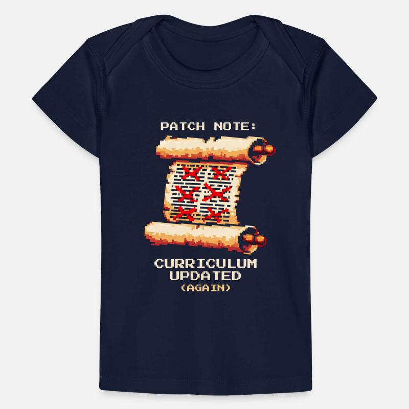 Patch Notes: Curriculum Updated | School humor Baby Premium Organic T-shirt