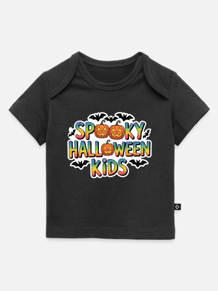 Spooky Halloween Kids - Baby Premium Organic T-shirt - black