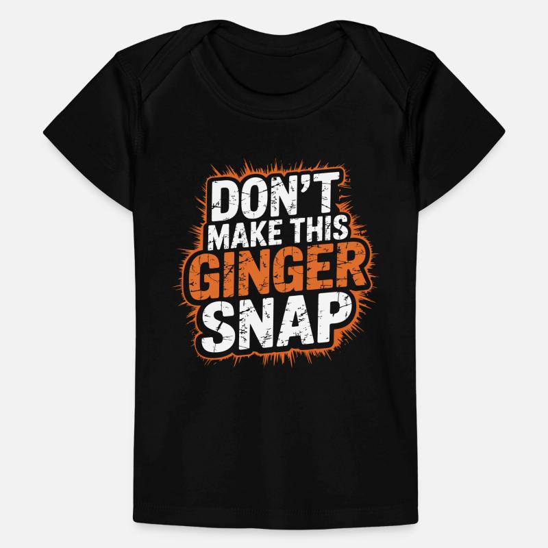 Ne faites pas craquer ce gingembre T-shirt Premium bébé bio