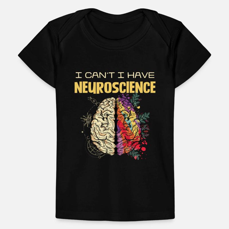 Conception des couleurs cérébrales en neurosciences T-shirt Premium bébé bio