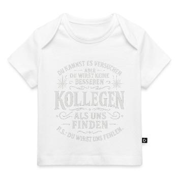 Abschiedsgeschenk Kollegen Jobwechsel - Baby Premium Organic T-Shirt - Dunkelnavy - Vorne