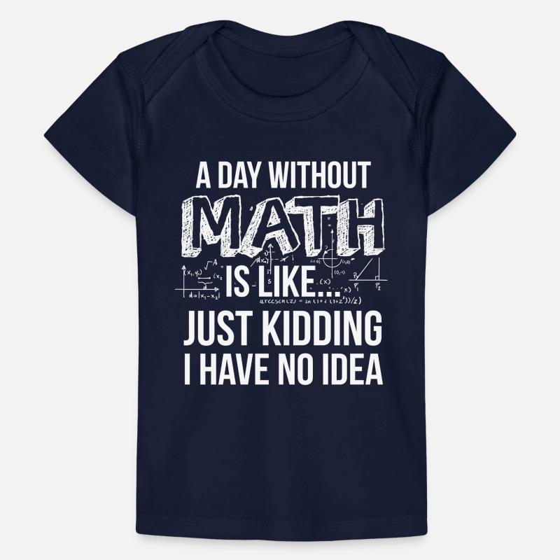 Nerdy Math Teacher Physics Mathematician Gift T-shirt Premium bébé bio