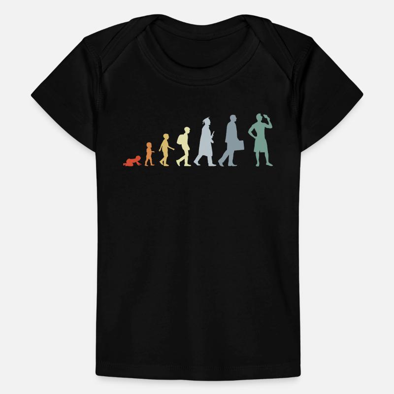 Evolution Eiscreme Liebhaber Baby Premium Organic T-Shirt