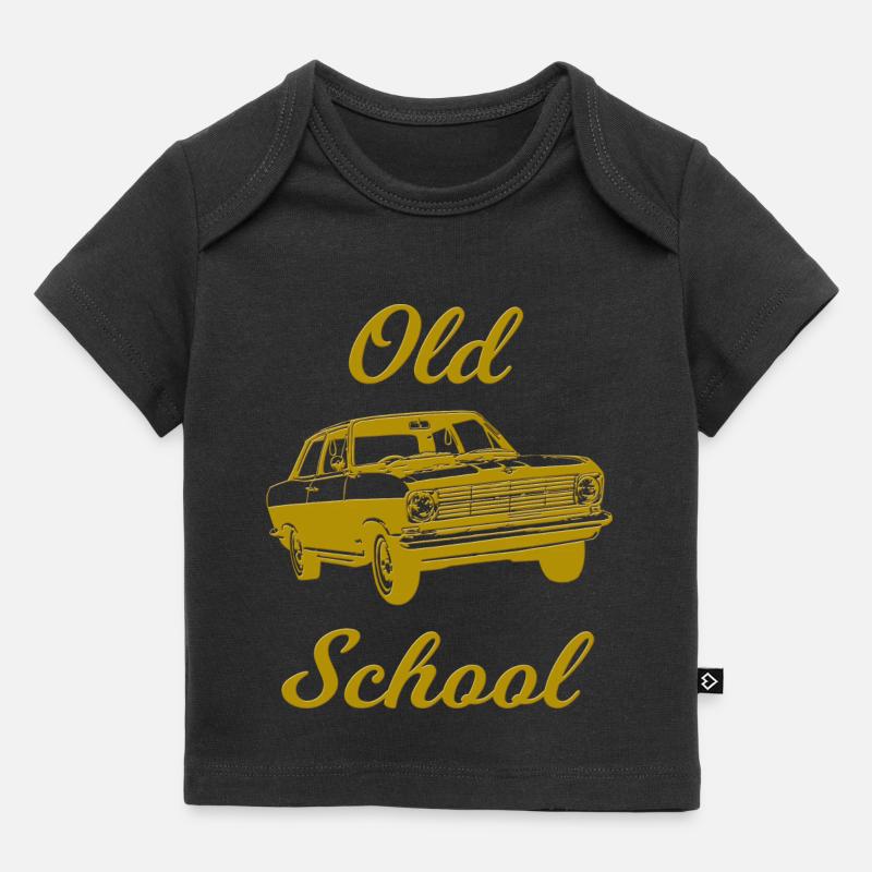 Cadet Oldtimer - T-shirt Premium bébé bio - noir