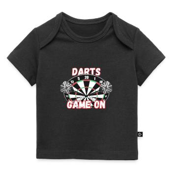 Darts - Baby Premium Organic T-Shirt - Schwarz - Vorne