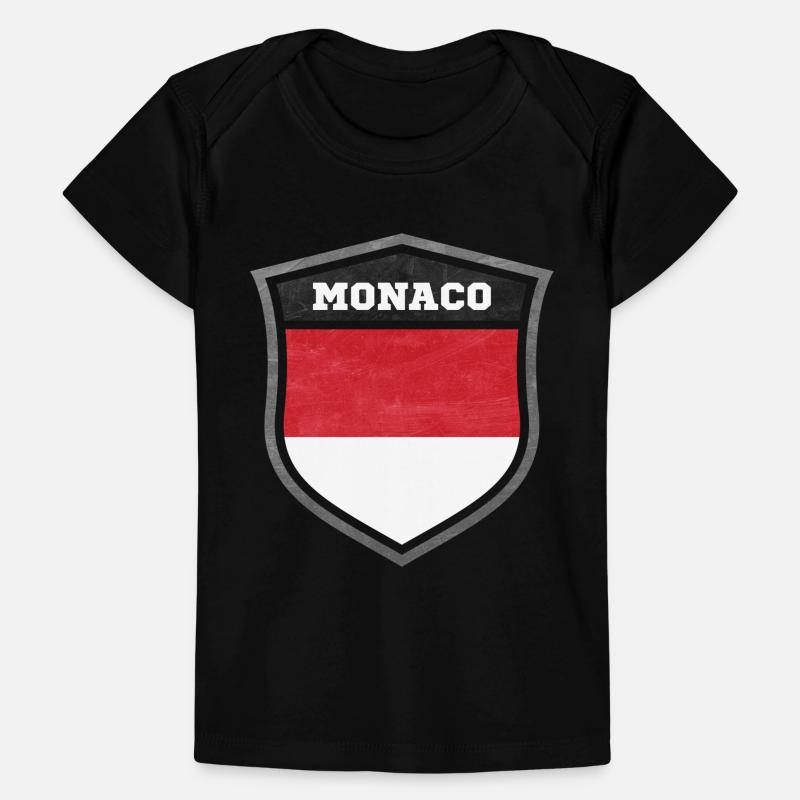 Monaco Schild Logo Emblem Baby Premium Organic T-Shirt