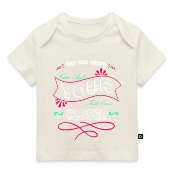 birthday statement present mechanic - Baby Premium Organic T-Shirt - Dunkelnavy - Vorne