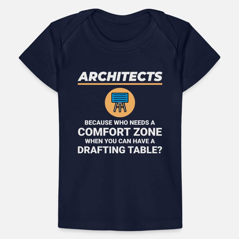 Table à dessin d’architecte Construction Architecture T-shirt Premium bébé bio