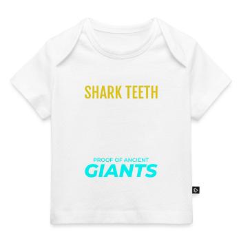 Haifischzähne Sammler Fossilienjagd Paläontologie - Baby Premium Organic T-Shirt - Dunkelnavy - Vorne