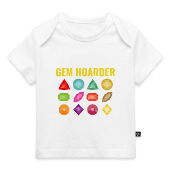 Crystal Collecting Rock Hunting Mineral Collector - Baby Premium Organic T-shirt - dark navy - Front