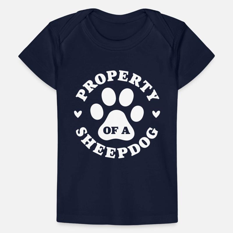 Eigentum eines Schäferhundes Baby Premium Organic T-Shirt