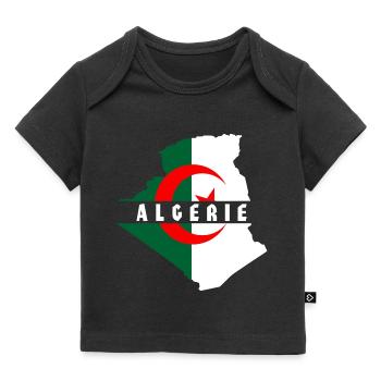 Algérie - T-shirt Premium bébé bio - noir - Devant
