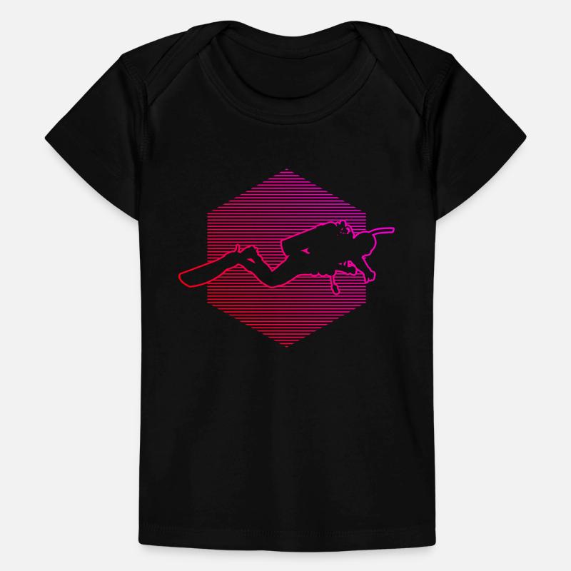 Femmes Plongeuses Plongeuses Plongeuses Plongeuses T-shirt Premium bébé bio