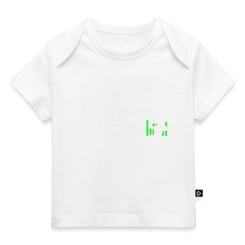Dj evolution development music turntable - Baby Premium Organic T-shirt - dark navy - Front