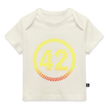 42 geek - Baby Premium Organic T-shirt - dark navy - Front