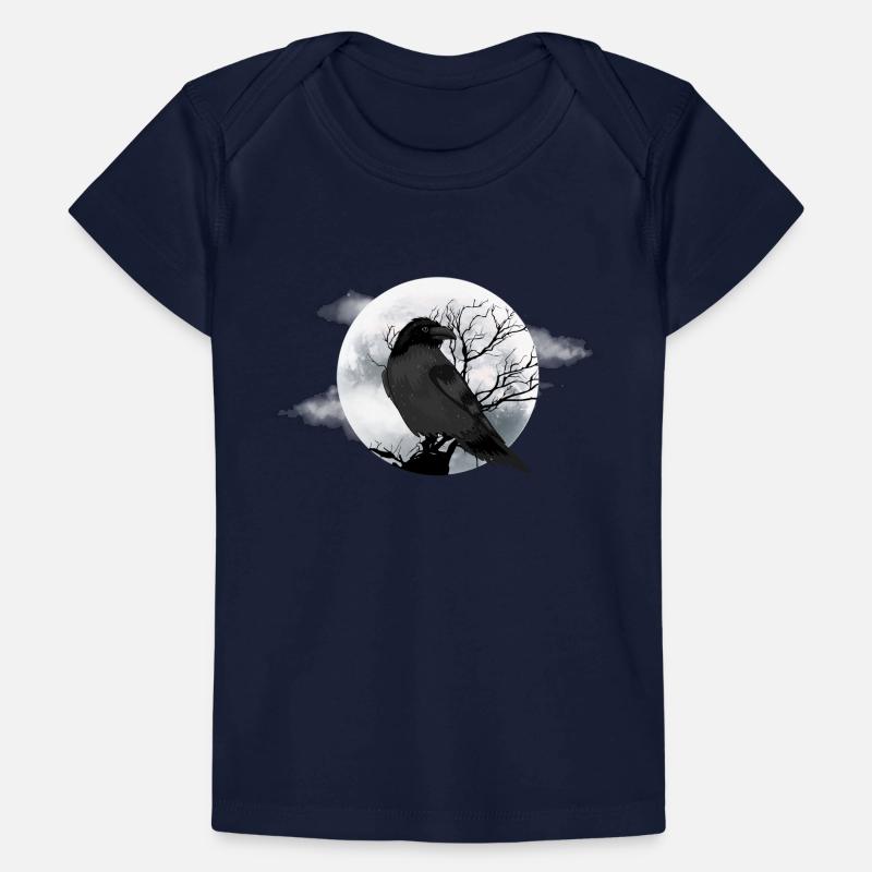 Moon Crow Baby Premium Organic T-shirt