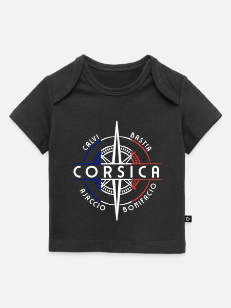 Korsika - Baby Premium Organic T-Shirt - Schwarz