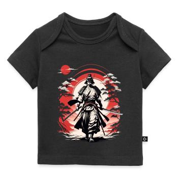 Samurai Warrior - Japan - Demon - Baby Premium Organic T-shirt - black - Front