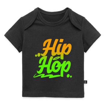 Hip Hop - T-shirt Premium bébé bio - noir - Devant