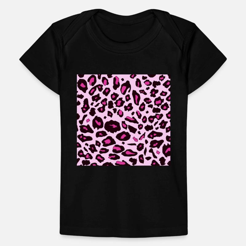 Pink Leopard print pattern - cheetah spots Baby Premium Organic T-shirt