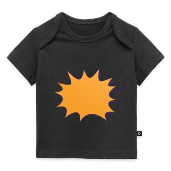 Comic - Baby Premium Organic T-shirt - black - Front