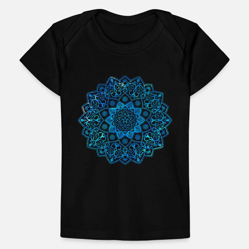 Mandala - bleu T-shirt Premium bébé bio