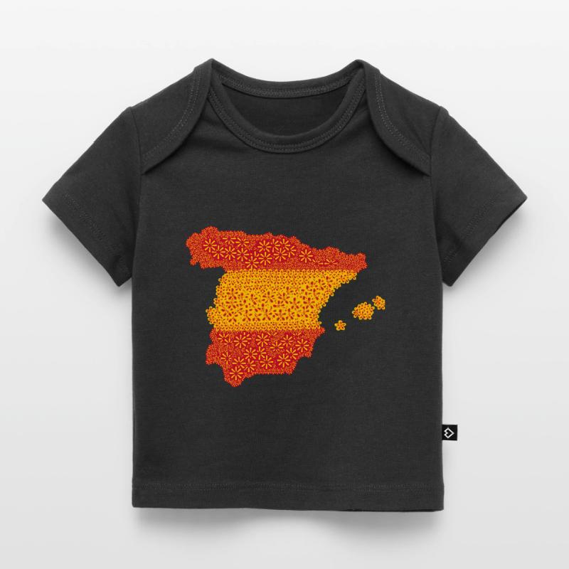 Drapeau espagnol, drapeau espagnol, espagne drapeau T-shirt Premium bébé bio